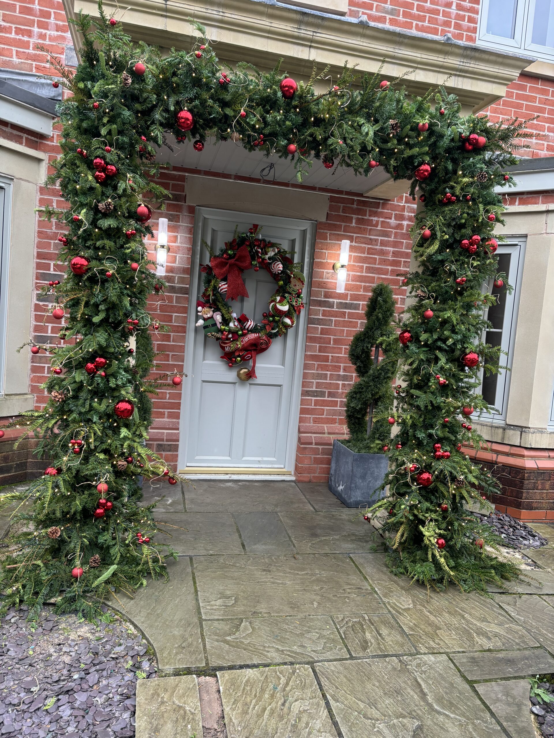 Bespoke Christmas décor installation