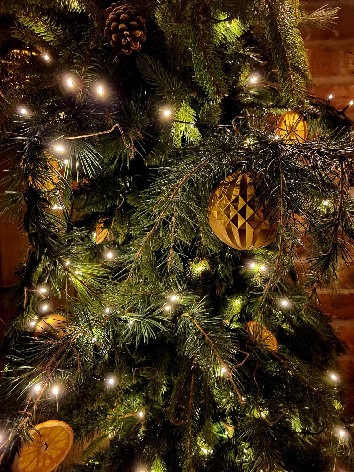 Christmas decoration installation by Emporium Décor near Christmas Decorations Chester