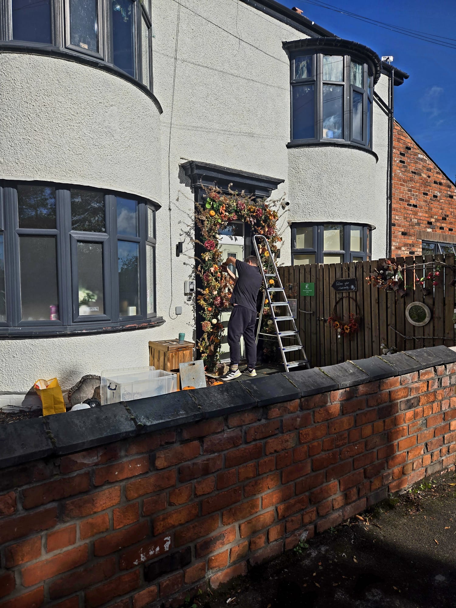 Bespoke Halloween doorway and event dressing by Emporium Décor